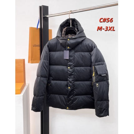Cheap Louis Vuitton Thick Jackets For Men in 231596, $115 USD- [IB231596] - Replica Louis Vuitton Thick Jackets For Men