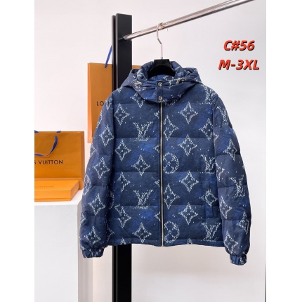 Cheap Louis Vuitton Thick Jackets For Men in 231605, $115 USD- [IB231605] - Replica Louis Vuitton Thick Jackets For Men