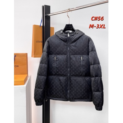Cheap Louis Vuitton Thick Jackets For Men in 231612, $115 USD- [IB231612] - Replica Louis Vuitton Thick Jackets For Men