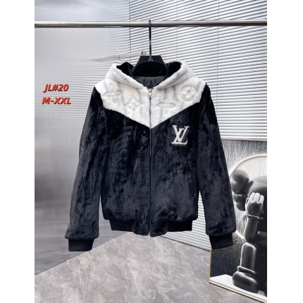 Cheap Louis Vuitton Thick Jackets For Men in 231633, $135 USD- [IB231633] - Replica Louis Vuitton Thick Jackets For Men