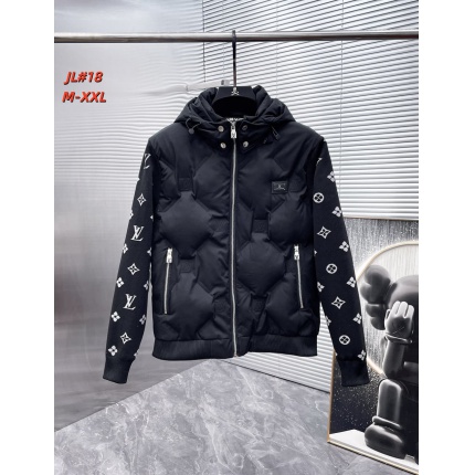 Cheap Louis Vuitton Thick Jackets For Men in 231642, $135 USD- [IB231642] - Replica Louis Vuitton Thick Jackets For Men