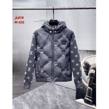 Cheap Louis Vuitton Thick Jackets For Men in 231644, $135 USD- [IB231644] - Replica Louis Vuitton Thick Jackets For Men