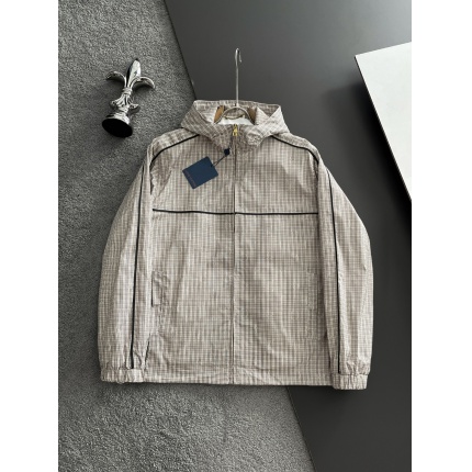 Cheap Louis Vuitton Thin Jackets For Men in 232111, $85 USD- [IB232111] - Replica Louis Vuitton Thin Jackets For Men