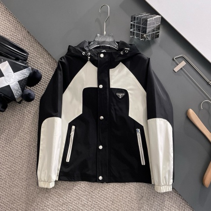 Cheap Prada Jackets for Men in 232126, $85 USD- [IB232126] - Replica Prada Jackets for Men