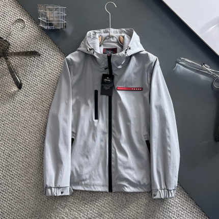 Cheap Prada Jackets for Men in 232130, $85 USD- [IB232130] - Replica Prada Jackets for Men