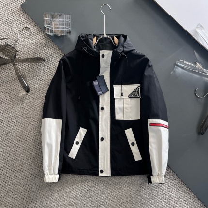 Cheap Prada Jackets for Men in 232132, $85 USD- [IB232132] - Replica Prada Jackets for Men
