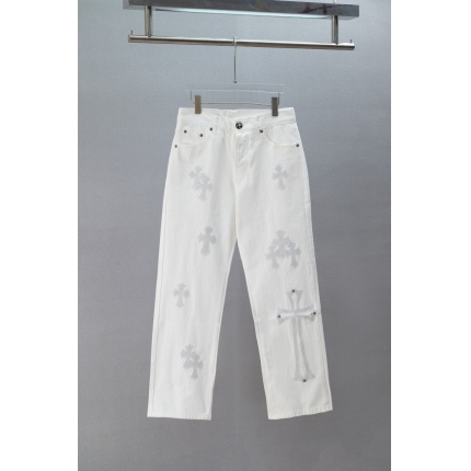 Cheap Chrome Hearts Jeans in 232214, $45 USD- [IB232214] - Replica Chrome Hearts Jeans