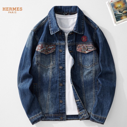 Cheap Hernes Jackets for Men in 232385, $65 USD- [IB232385] - Replica Hernes Jackets for Men