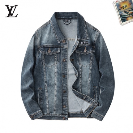 Cheap Louis Vuitton Thin Jackets For Men in 232390, $65 USD- [IB232390] - Replica Louis Vuitton Thin Jackets For Men