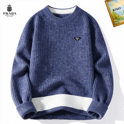 Cheap Prado Sweaters for Men in 232397, $65 USD- [IB232397] - Replica Prado Sweaters for Men