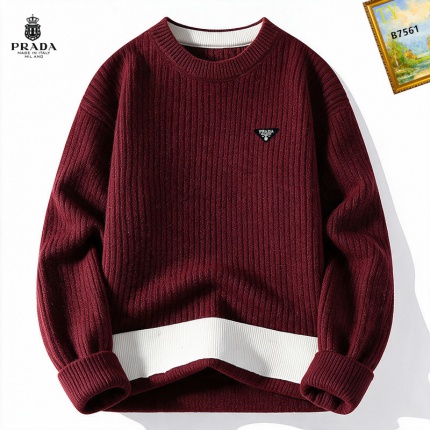 Cheap Prado Sweaters for Men in 232399, $65 USD- [IB232399] - Replica Prado Sweaters for Men