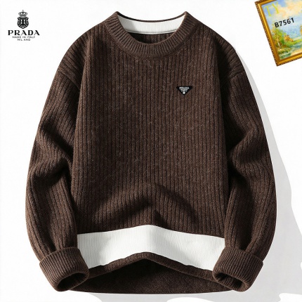 Cheap Prado Sweaters for Men in 232400, $65 USD- [IB232400] - Replica Prado Sweaters for Men