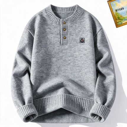 Cheap MONCL Sweaters for Men in 232411, $65 USD- [IB232411] - Replica MONCL Sweaters for Men