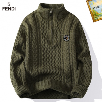 Cheap Fendi Sweaters for Men in 232441, $65 USD- [IB232441] - Replica Fendi Sweaters for Men