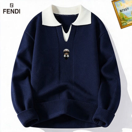 Cheap Fendi Sweaters for Men in 232445, $65 USD- [IB232445] - Replica Fendi Sweaters for Men