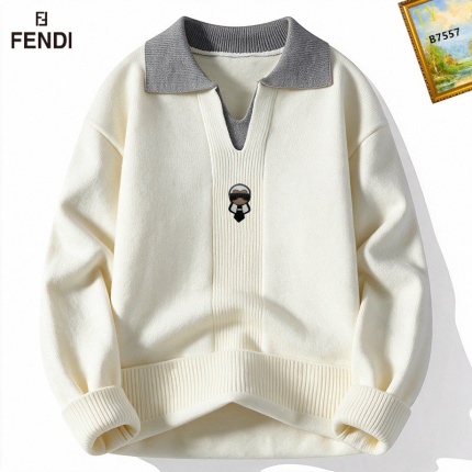 Cheap Fendi Sweaters for Men in 232446, $65 USD- [IB232446] - Replica Fendi Sweaters for Men