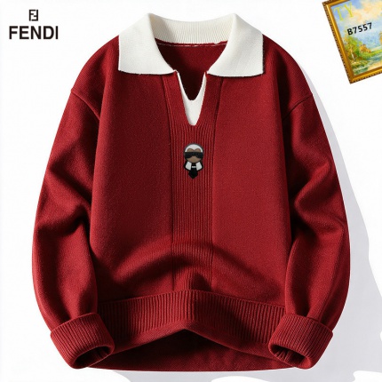 Cheap Fendi Sweaters for Men in 232448, $65 USD- [IB232448] - Replica Fendi Sweaters for Men