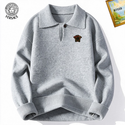 Cheap Versace Sweaters for Men in 232449, $65 USD- [IB232449] - Replica Versace Sweaters for Men