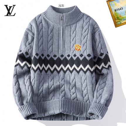 Cheap Louis Vuitton  Sweaters for Men in 232457, $65 USD- [IB232457] - Replica Louis Vuitton  Sweaters for Men