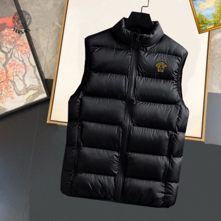 Cheap Versace Thick Coats For Men in 232593, $95 USD- [IB232593] - Replica Versace Thick Coats For Men