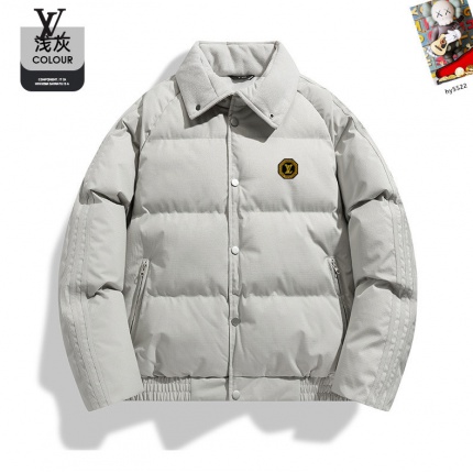 Cheap Louis Vuitton Thick Jackets For Men in 232697, $120 USD- [IB232697] - Replica Louis Vuitton Thick Jackets For Men