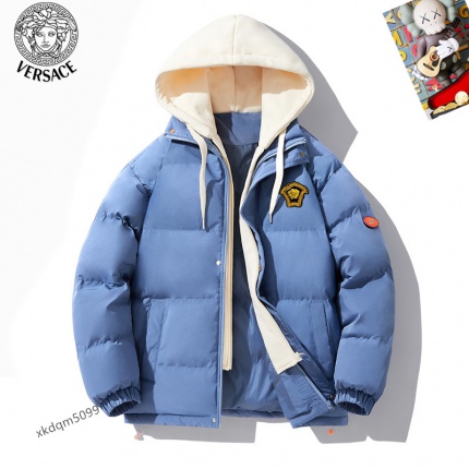 Cheap Versace Thick Coats For Men in 232719, $120 USD- [IB232719] - Replica Versace Thick Coats For Men