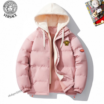 Cheap Versace Thick Coats For Men in 232720, $120 USD- [IB232720] - Replica Versace Thick Coats For Men