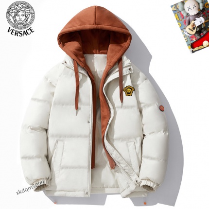 Cheap Versace Thick Coats For Men in 232721, $120 USD- [IB232721] - Replica Versace Thick Coats For Men