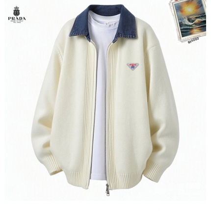Cheap Prado Sweaters for Men in 232726, $60 USD- [IB232726] - Replica Prado Sweaters for Men