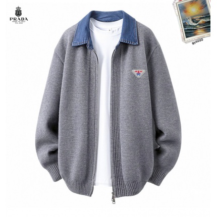 Cheap Prado Sweaters for Men in 232728, $60 USD- [IB232728] - Replica Prado Sweaters for Men