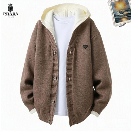 Cheap Prado Sweaters for Men in 232733, $65 USD- [IB232733] - Replica Prado Sweaters for Men