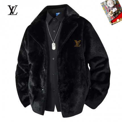 Cheap Louis Vuitton Thick Jackets For Men in 232827, $120 USD- [IB232827] - Replica Louis Vuitton Thick Jackets For Men