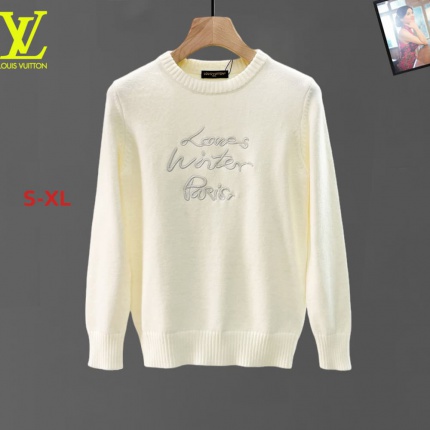 Cheap Louis Vuitton  Sweaters for Men in 232916, $55 USD- [IB232916] - Replica Louis Vuitton  Sweaters for Men