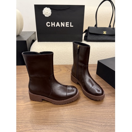 Cheap Chanel Boots For Women in 233097, $120 USD- [IB233097] - Replica Chanel Boots For Women