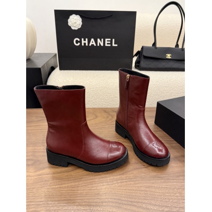 Cheap Chanel Boots For Women in 233098, $120 USD- [IB233098] - Replica Chanel Boots For Women