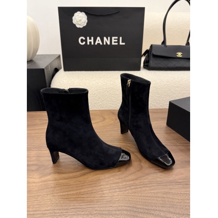 Cheap Chanel Boots For Women in 233107, $125 USD- [IB233107] - Replica Chanel Boots For Women