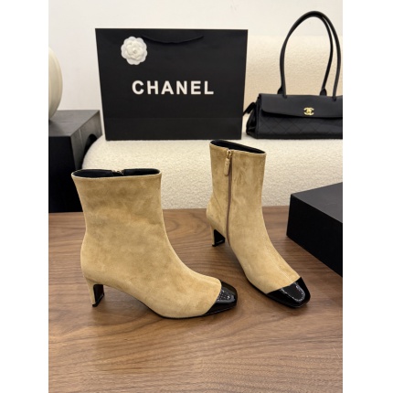 Cheap Chanel Boots For Women in 233108, $125 USD- [IB233108] - Replica Chanel Boots For Women