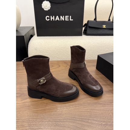 Cheap Chanel Boots For Women in 233111, $115 USD- [IB233111] - Replica Chanel Boots For Women