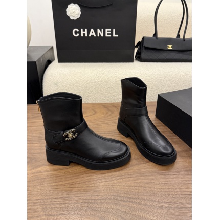Cheap Chanel Boots For Women in 233113, $115 USD- [IB233113] - Replica Chanel Boots For Women