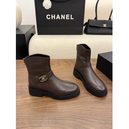 Cheap Chanel Boots For Women in 233114, $115 USD- [IB233114] - Replica Chanel Boots For Women