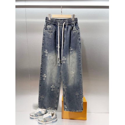 Cheap Chrome Hearts Pants in 233305, $50 USD- [IB233305] - Replica Chrome Hearts Pants