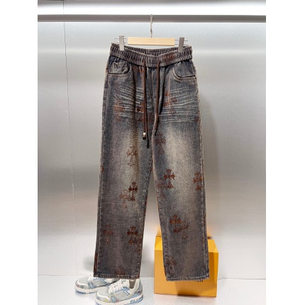Cheap Chrome Hearts Pants in 233306, $50 USD- [IB233306] - Replica Chrome Hearts Pants