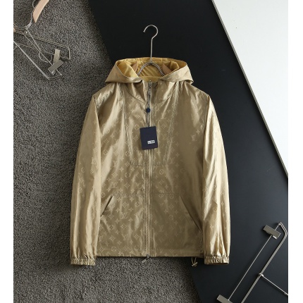 Cheap Louis Vuitton Thin Jackets For Men in 233340, $75 USD- [IB233340] - Replica Louis Vuitton Thin Jackets For Men
