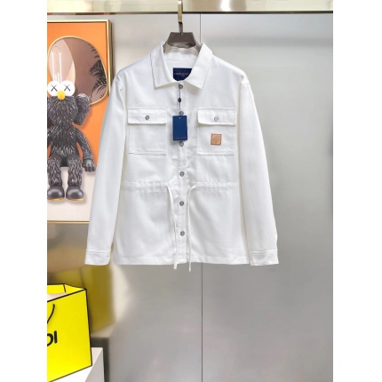Cheap Louis Vuitton Thin Jackets For Men in 233365, $75 USD- [IB233365] - Replica Louis Vuitton Thin Jackets For Men