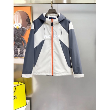 Cheap Louis Vuitton Thin Jackets For Men in 233378, $105 USD- [IB233378] - Replica Louis Vuitton Thin Jackets For Men
