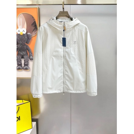 Cheap Louis Vuitton Thin Jackets For Men in 233388, $105 USD- [IB233388] - Replica Louis Vuitton Thin Jackets For Men