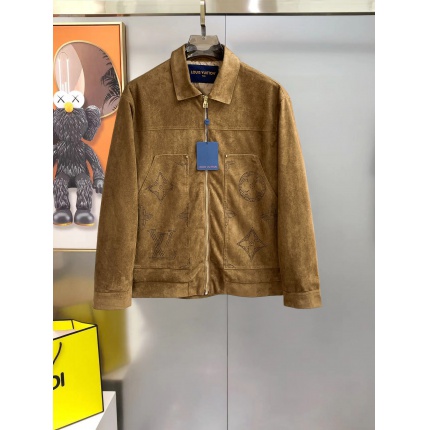 Cheap Louis Vuitton Thin Jackets For Men in 233416, $100 USD- [IB233416] - Replica Louis Vuitton Thin Jackets For Men
