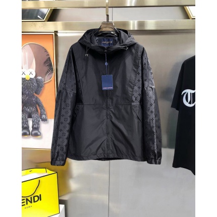 Cheap Louis Vuitton Thin Jackets For Men in 233419, $100 USD- [IB233419] - Replica Louis Vuitton Thin Jackets For Men