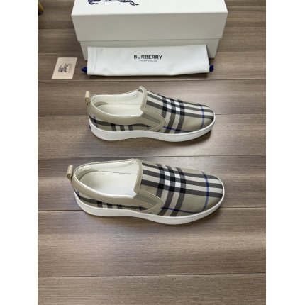 Cheap Burberry Loafers and Casual Shoes For Men in 233541, $90 USD- [IB233541] - Replica Burberry Loafers and Casual Shoes For Men