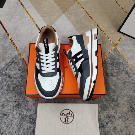 Cheap Hermes Sneakers For Men in 233554, $110 USD- [IB233554] - Replica Hermes Sneakers For Men